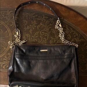 Rebecca Minkoff Elegant Black Leather Women's Bag